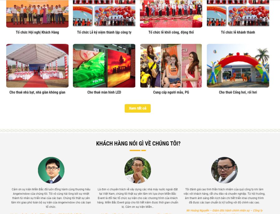 Theme wordpress tổ chức sự kiện đẹp