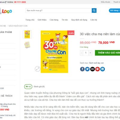 Theme wordpress cho mẹ và bé đẹp nhất 2021